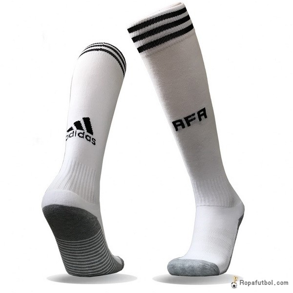 Calcetines Argentina Replica Primera Ropa 2018 Blanco